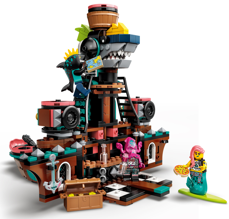 Конструктор LEGO VIDIYO Punk Pirate Ship (Корабель Пірата Панка) 43114 фото