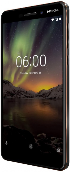 Nokia 6 Dual SIM 2018 3/32GB Black (11PL2B01A11) - фото - №3