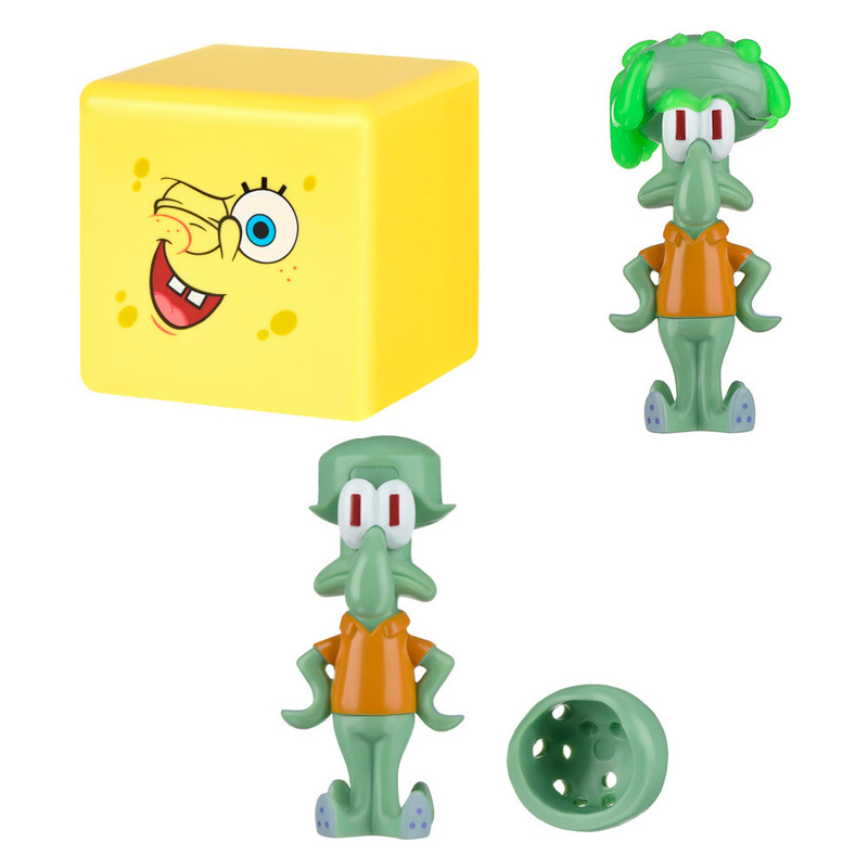 Игровая фигурка-сюрприз SpongeBob Slime Cube в ассорт. EU690200 фото