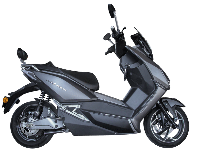 Електроскутер AIMA Tiger (Silver) - фото - №4