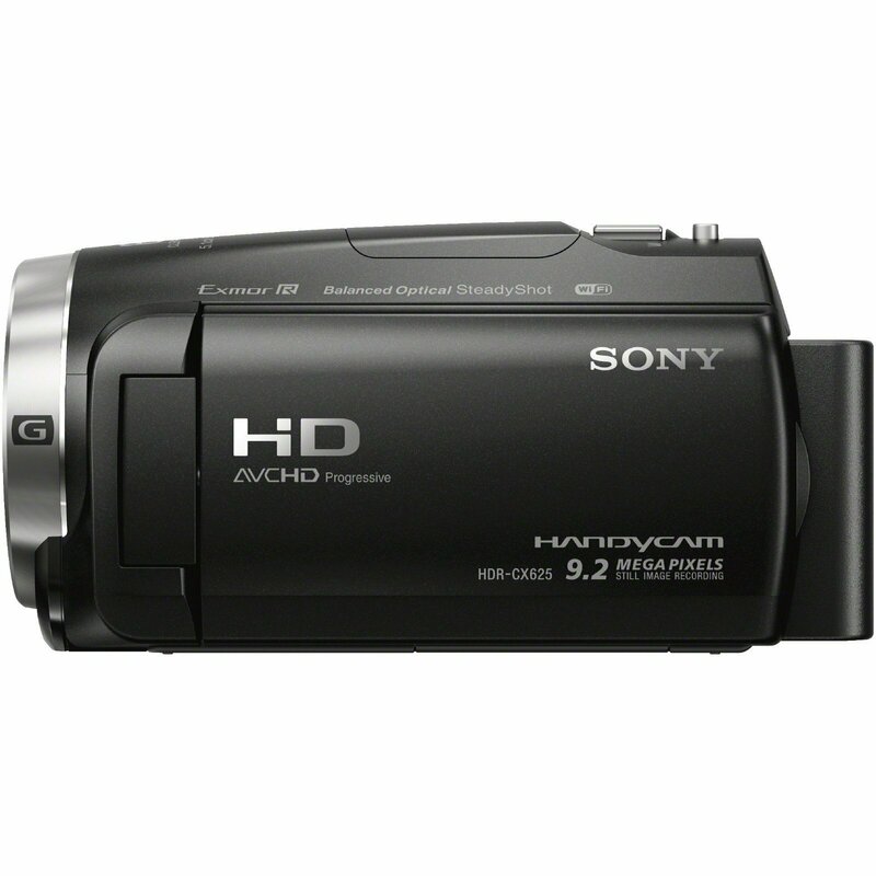 Відеокамера HDV Flash Sony Handycam HDR-CX625 Black фото