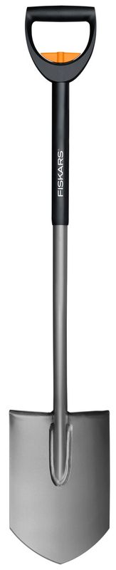 Лопата Fiskars садовая штыковая SmartFit 105,4-125 см, 1620 г с телескопической ручкой (1001567) фото