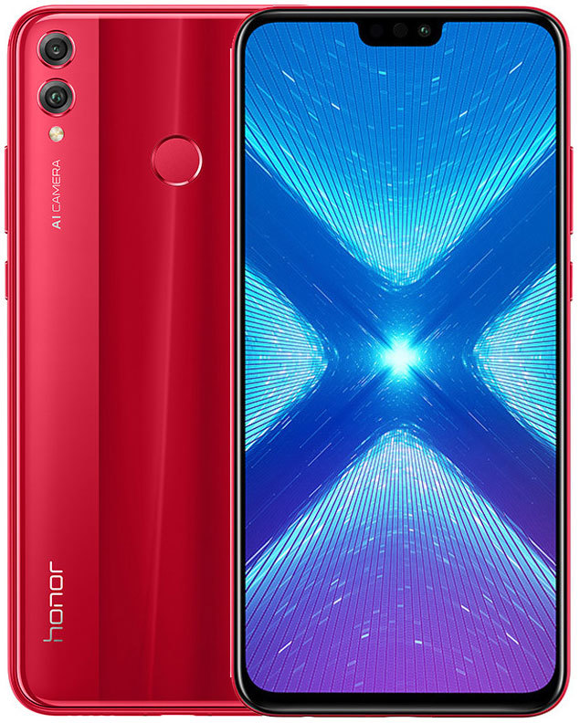 Honor 8X 4/64Gb (Red) - фото - №0