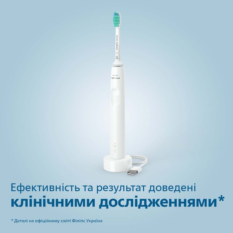 Електрична зубна щітка Philips Sonicare 3100 series HX3671/13 фото