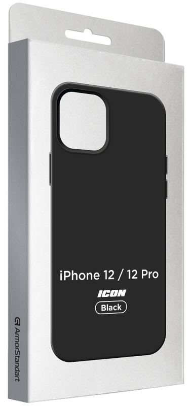 Чохол ICON Case ArmorStandart для iPhone 12/12 Pro (Black) ARM60577 фото