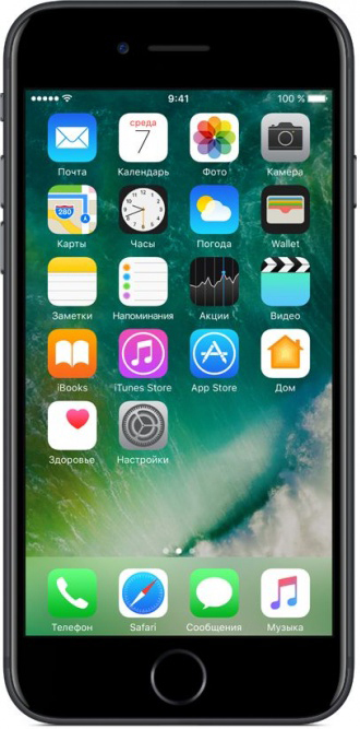 Apple iPhone 7 128Gb Black (MN922) ᐈ Купить Apple iPhone 7 128Gb