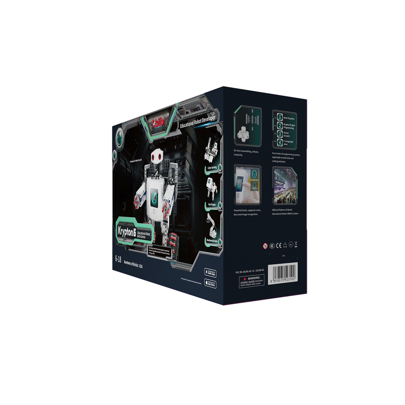 Робот Abilix Krypton 6 (Grey/White) - фото - №9