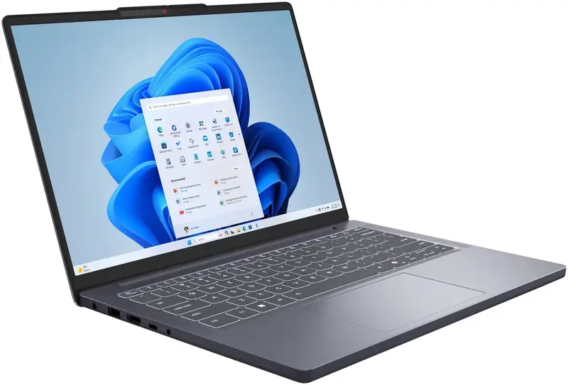 Ноутбук Lenovo IdeaPad Slim 3 14IRH10 Luna Grey (83K000CQRA) - фото - №2