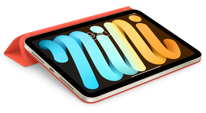 Чехол Smart Folio for iPad mini (6th generation) (Electric Orange) MM6J3ZM/A фото