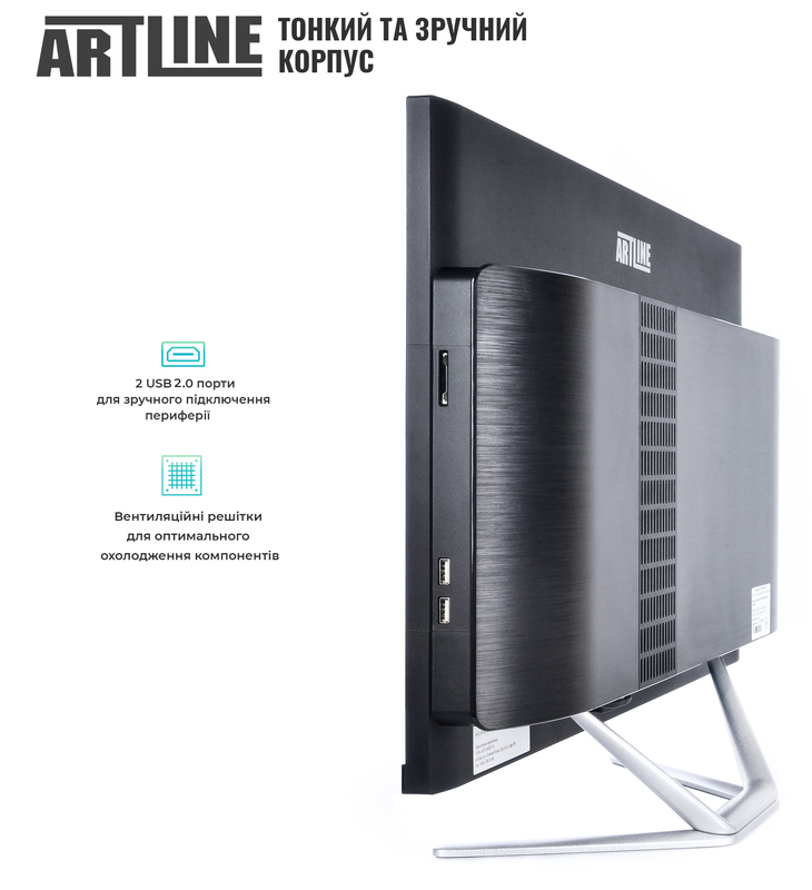 Моноблок ARTLINE Gaming G75 (G75v27Win) Black - фото - №3