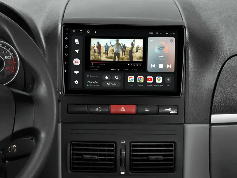 Gazer мультимедіа T6009-350 PRO до Fiat Idea 2011-2014, Peron 9 2009 фото