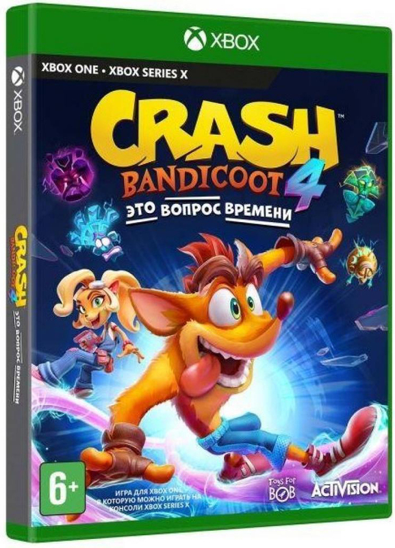 Диск Crash Bandicoot 4: Its About Time (Blu-ray, English version) для Xbox фото