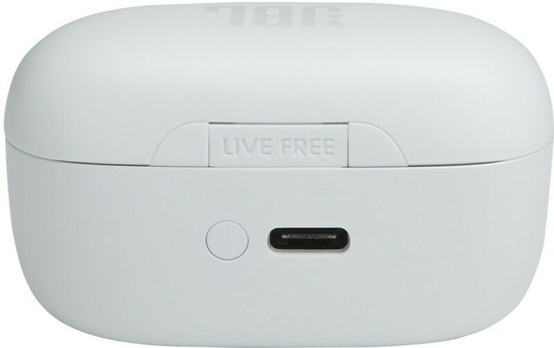 Навушники JBL LIVE FREE NC + TWS (White) JBLLIVEFRNCPTWSW фото