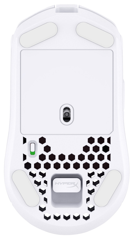 Ігрова комп'ютерна миша HyperX Pulsefire Haste Wireless (White-Pink) 4P5D8AA - фото - №4