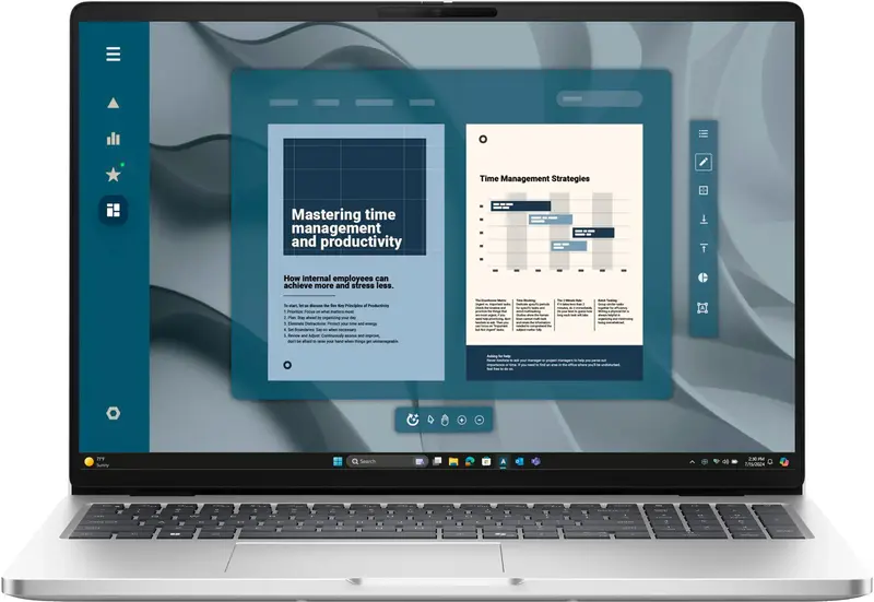 Ноутбук Dell Pro 16 Silver (BTO108PC16250UA_UBU) - фото - №0