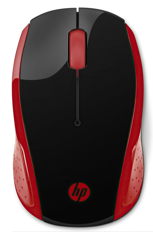Миша HP 200 (Black/Red) 2HU82AA фото