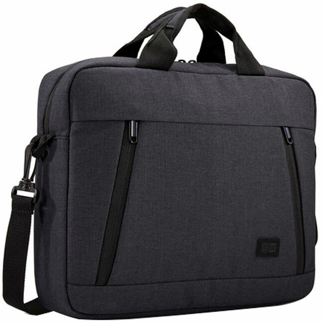 Сумка для ноутбука CASE LOGIC Huxton 15.6" Attache HUXA-215 (Black) - фото - №0
