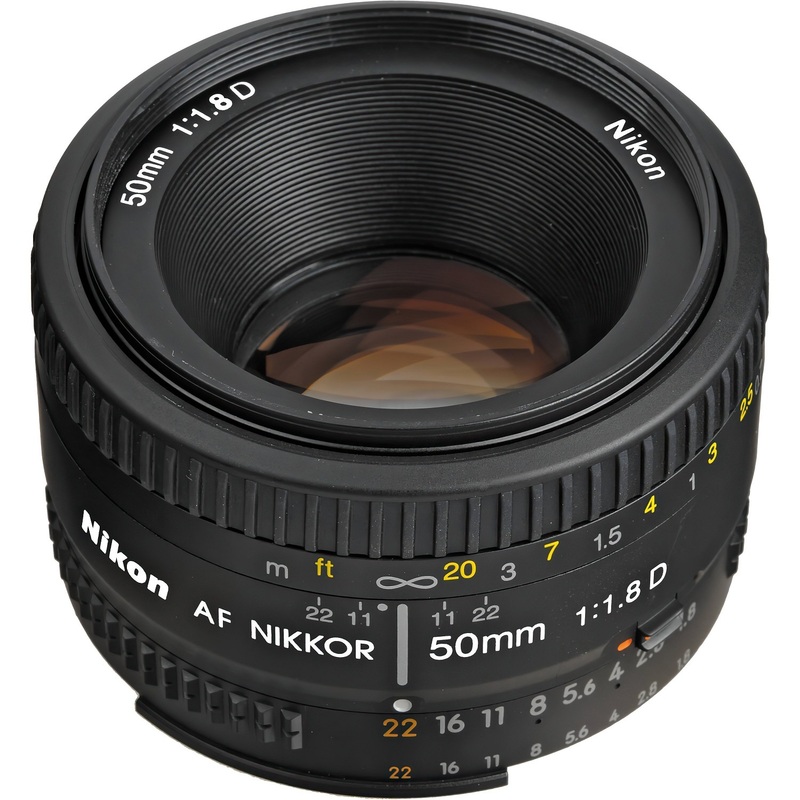 Об'єктив Nikon 50 mm f/1.8D AF NIKKOR (JAA013DA) фото