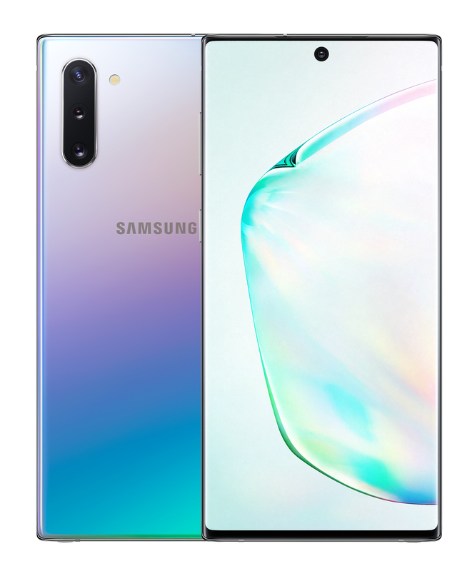 Samsung Galaxy Note 10 2019 N970F 8/256Gb Aura Glow (Silver) (SM-N970FZSDSEK) - фото - №0