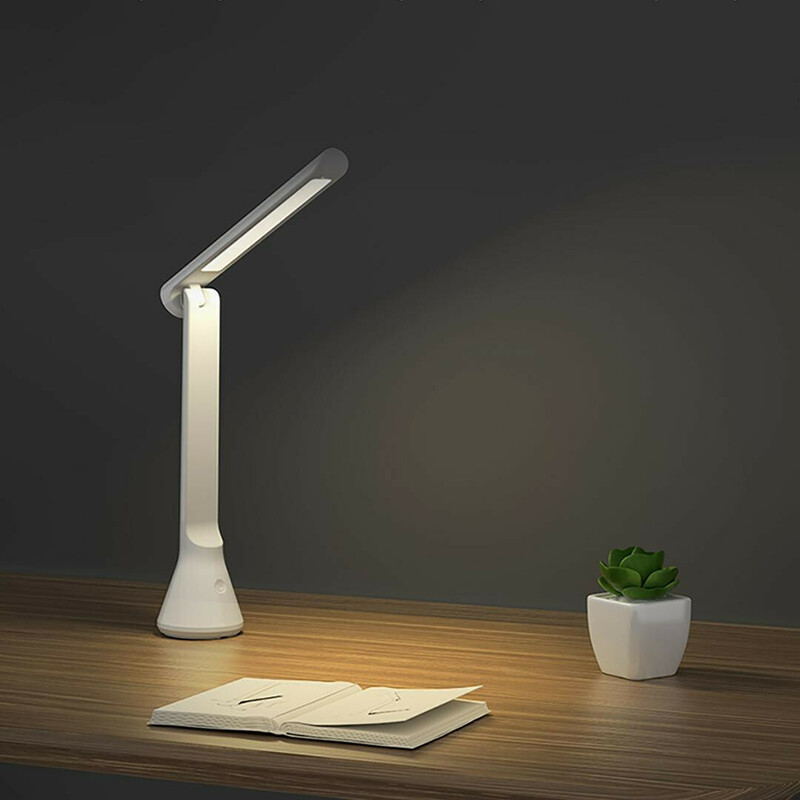 Настільна лампа з акумулятором Yeelight USB Folding Charging Table Lamp 1800mAh 3700K White фото
