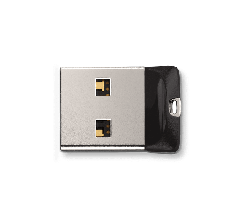 Флеш-пам'ять SanDisk Cruzer Fit 16GB USB 2.0 (Black) SDCZ33-016G-G35 фото