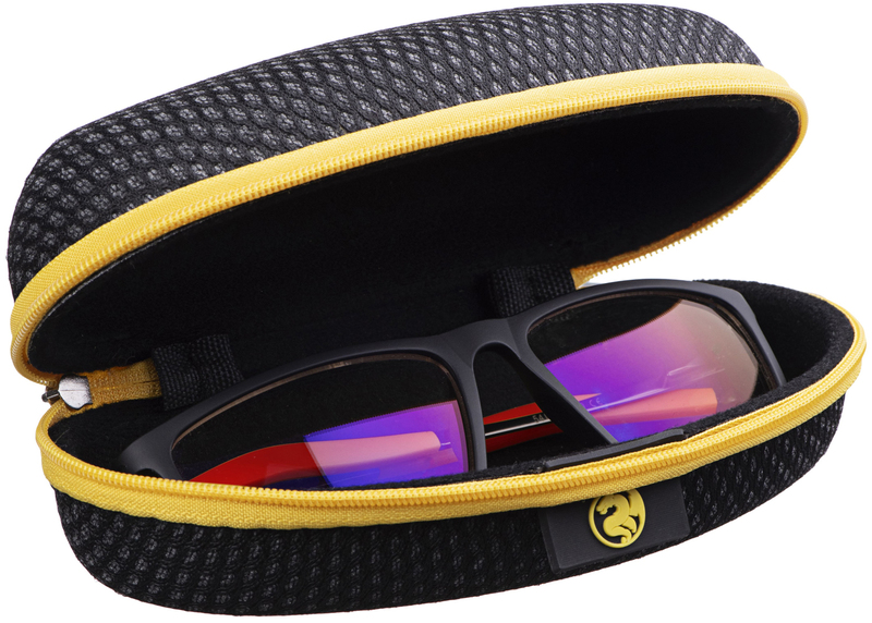 Захисні окуляри 2Е Gaming Anti-blue Glasses (Black-Red) 2E-GLS310BR фото