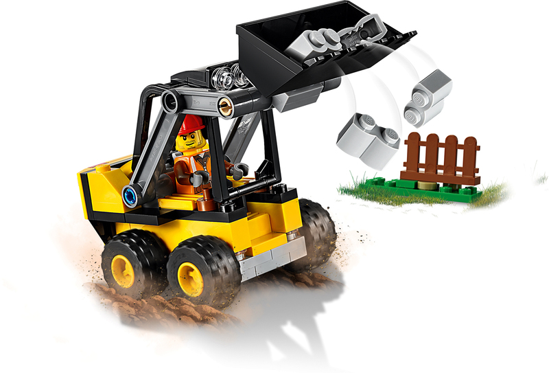 Конструктор LEGO City Будівельний навантажувач 60219 фото