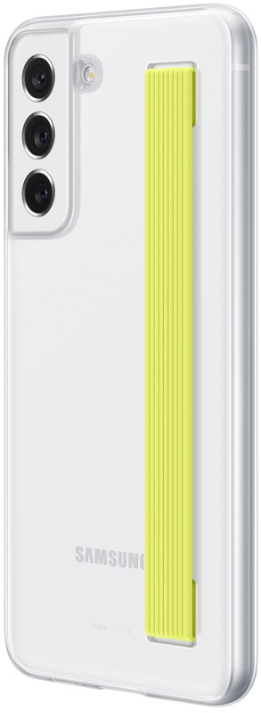 Чохол для Samsung S21 FE Samsung Clear Strap Cover (White) EF-XG990CWEGRU фото