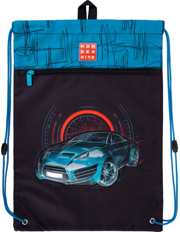 Набiр KITE WK 583 Racing (рюкзак + пенал + сумка для взуття) фото