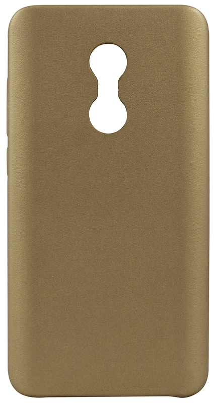 Чохол-накладка Gio Case Ultra-Thin Leather Gold для Xiaomi Redmi Note 4 фото