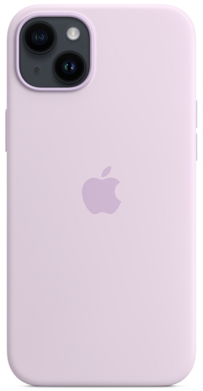 Чохол Apple Silicone Case with MagSafe (Lilac) MPT83ZE/A для iPhone 14 Plus фото