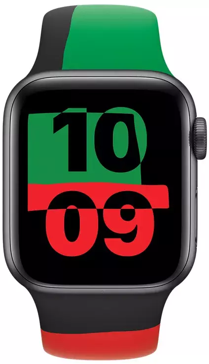 Ремінець для годинника Apple Watch 40mm (Black) Unity Sport Band - S/M MUQ53ZM/A - фото - №2