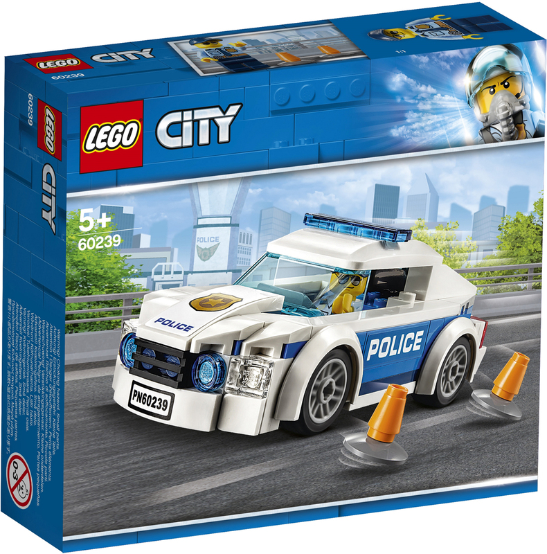 Конструктор LEGO City Автомобіль поліцейського патруля 60239 фото