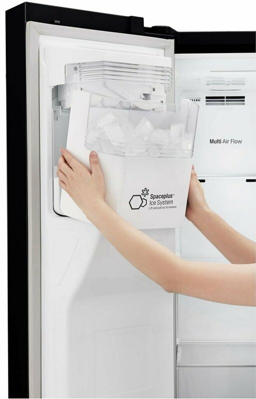 Side-by-side холодильник LG GC-L247CBDC - фото - №16