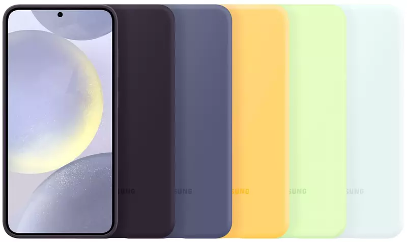 Чохол для Samsung Galaxy S24 Silicone Case Yellow (EF-PS921TYEGWW) фото