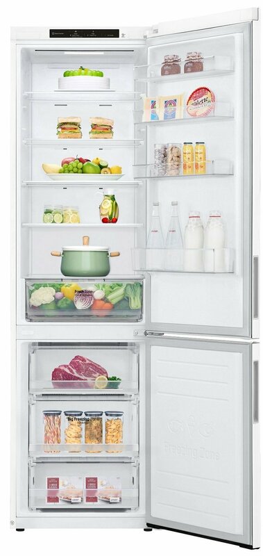 Двокамерний холодильник LG GA-B509CQZM фото