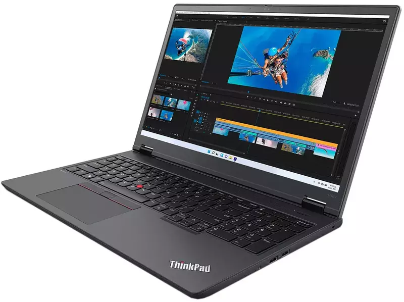 Ноутбук Lenovo ThinkPad P16v Gen 1 Thunder Black (21FC0011RA) фото