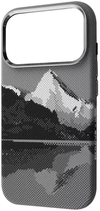 Чехол Proove Gleam Case with Magnetic Ring iPhone 17 Pro Max (silver peak) - фото - №1