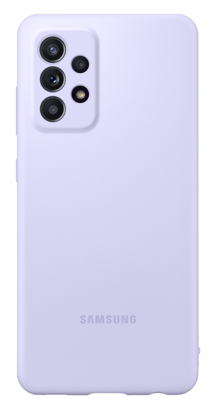 Чехол Samsung Silicone Cover (Violet) для Galaxy A52 EF-PA525TVEGRU фото