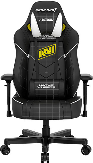 Игровое кресло Anda Seat Navi Edition (Black) AD19-04-BW-PV фото
