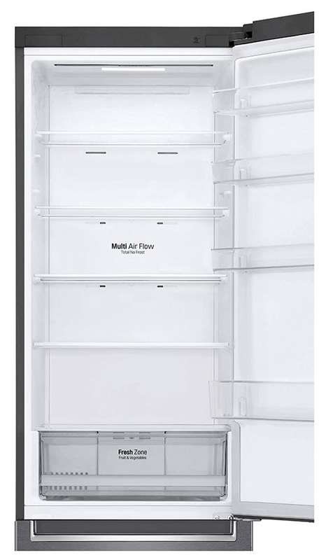 Двокамерний холодильник LG GW-B509SLKM фото