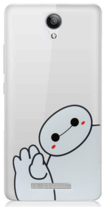 Чехол-накладка Cartoon Baymax для Xiaomi Redmi Note 2 фото
