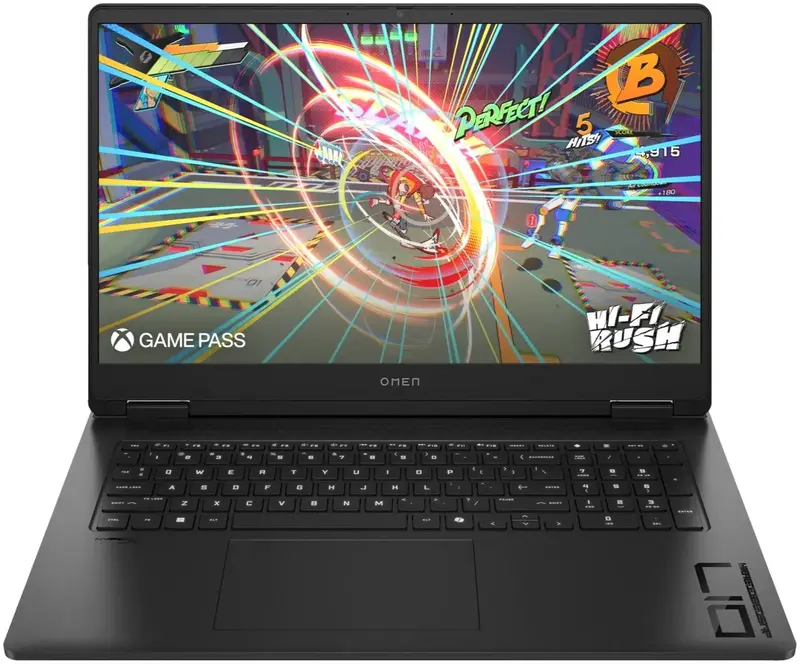 Ноутбук HP Omen Gaming 17-db0014ua Shadow Black (A4AB6EA) - фото - №0