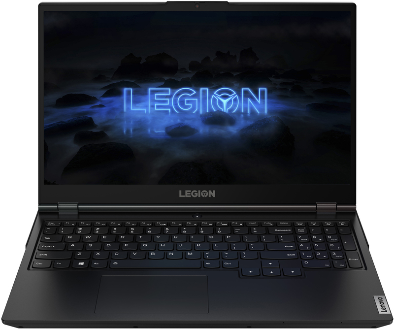 Ноутбук Lenovo Legion 5 15ARH05 Phantom Black (82B500KWRA) фото