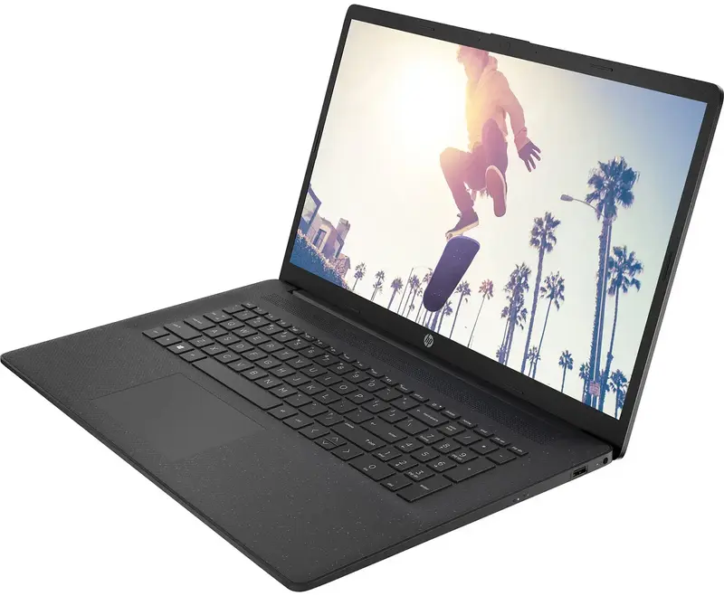 Ноутбук HP 17-cn4028ua Jet Black (B9PL8EA) - фото - №2