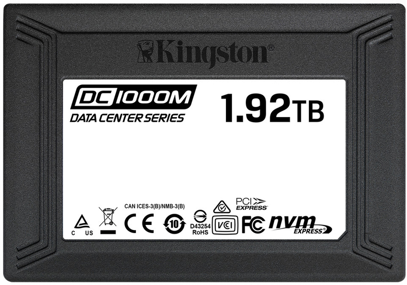 SSD-накопичувач Kingston DC1000M 1.92TB U.2 NVMe SEDC1000M/1920G - фото - №0