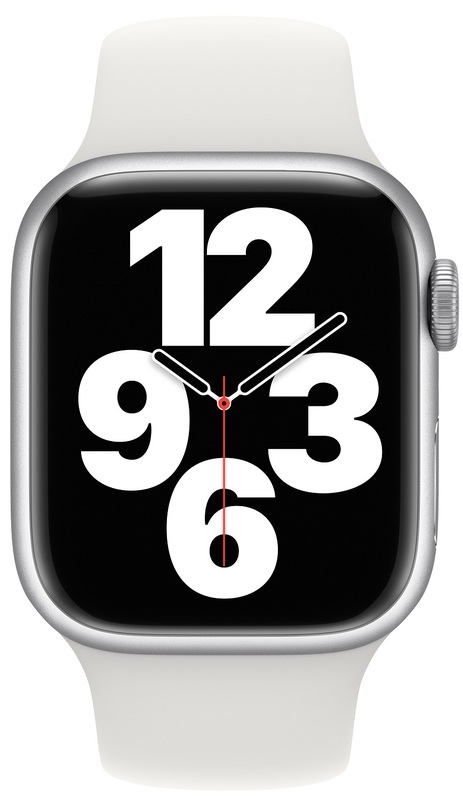 Ремінець для годинника Apple Watch 45 mm (White) Sport Band MP7F3ZM/A фото