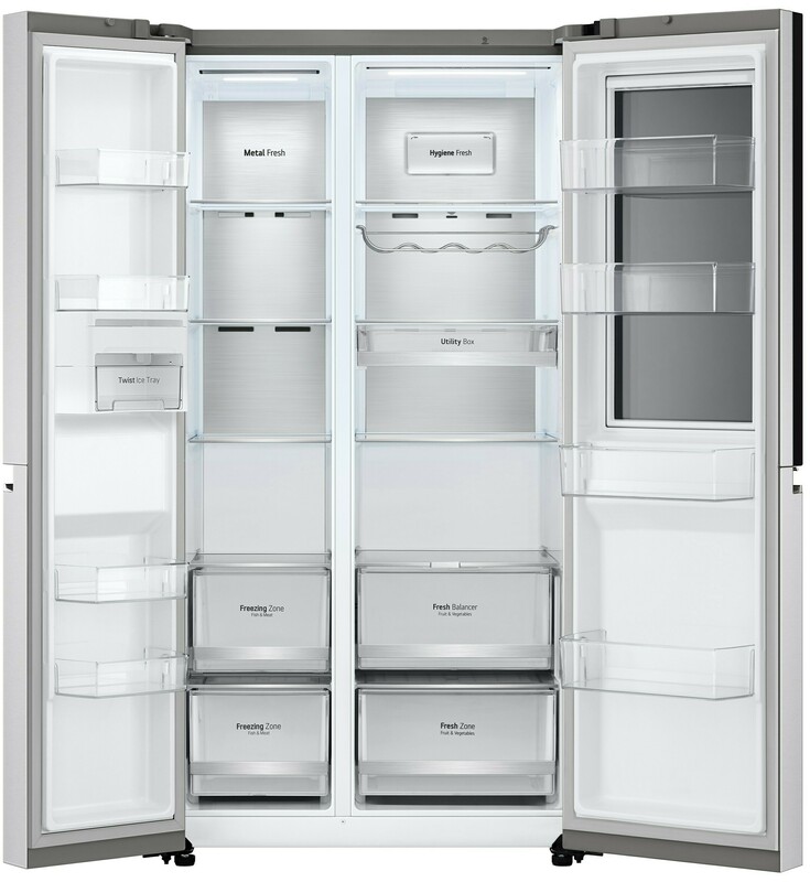 Side-by-Side холодильник LG GC-Q257CAFC - фото - №5