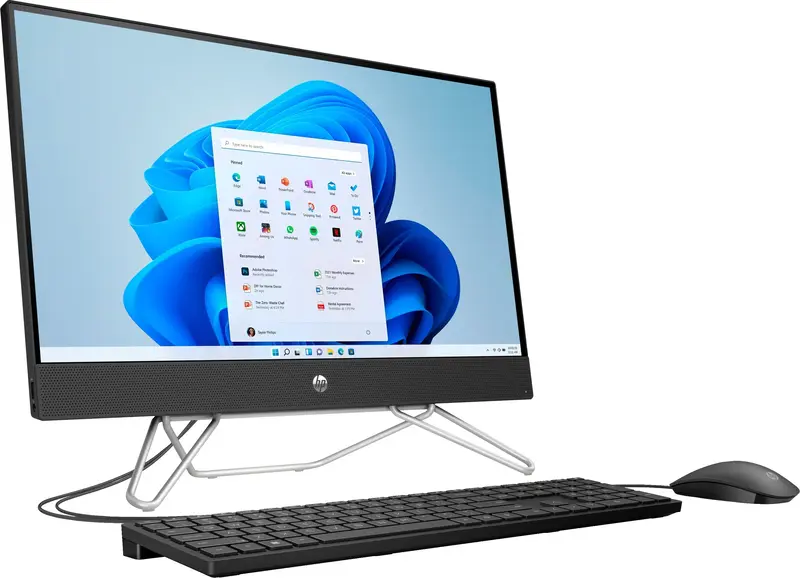 Моноблок HP All-in-One 24-cb1001ua Jet Black (AE0P4EA) фото