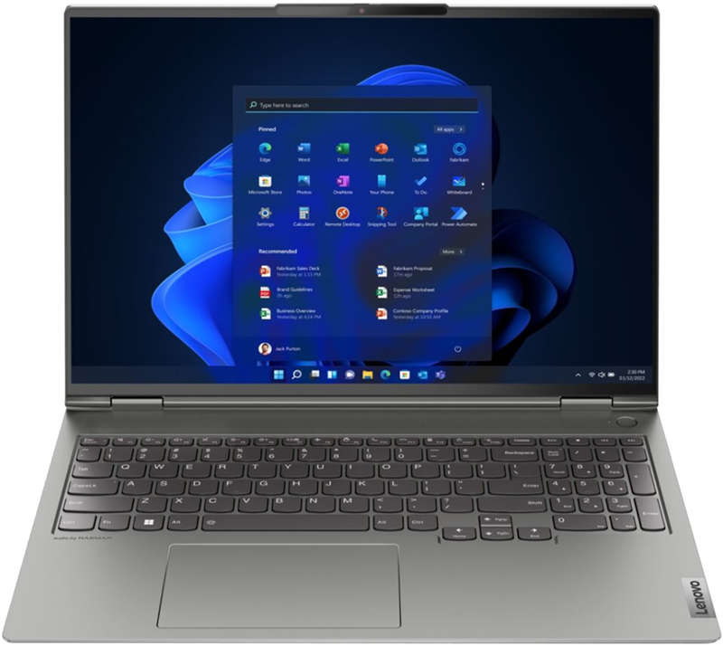 Ноутбук Lenovo ThinkBook 16p G3 ARH Mineral Grey (21EK000XRA) фото